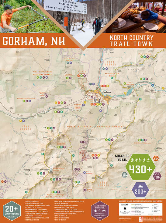 Gorham, New Hampshire, North Country Trail Town